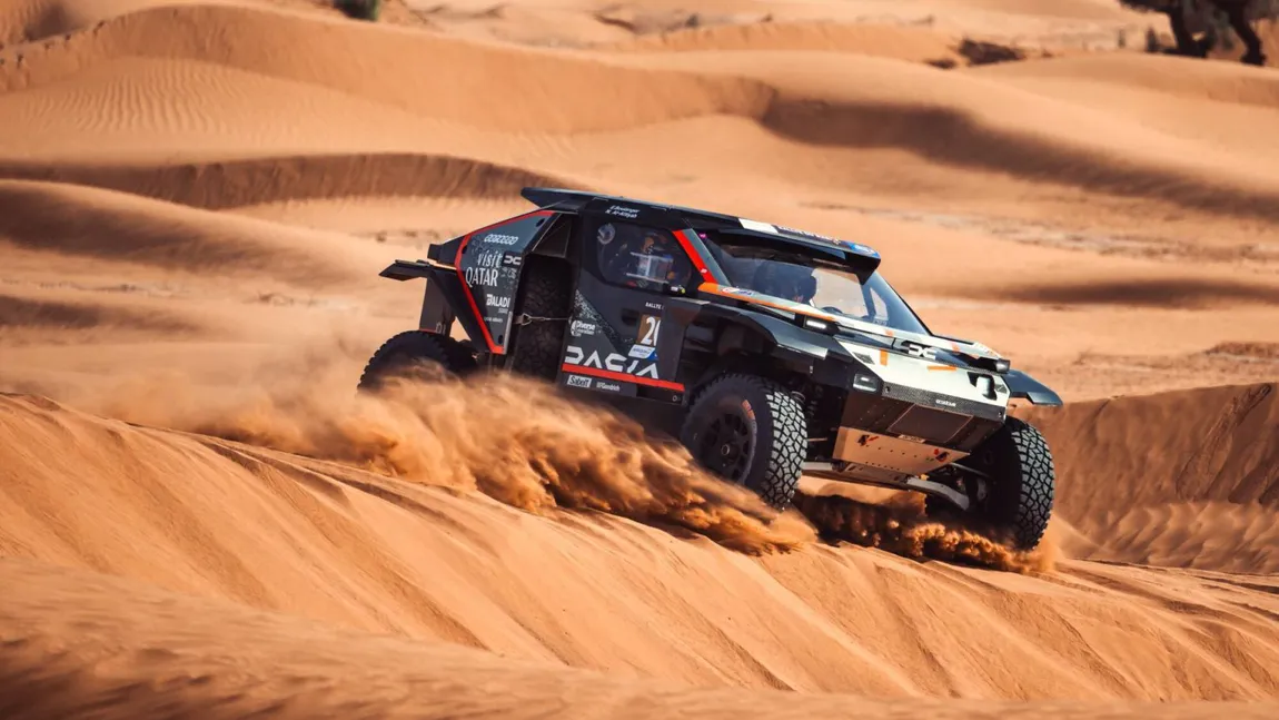Echipa de Rally Raid Dacia Sandriders rămâne în lupta pentru titlul mondial