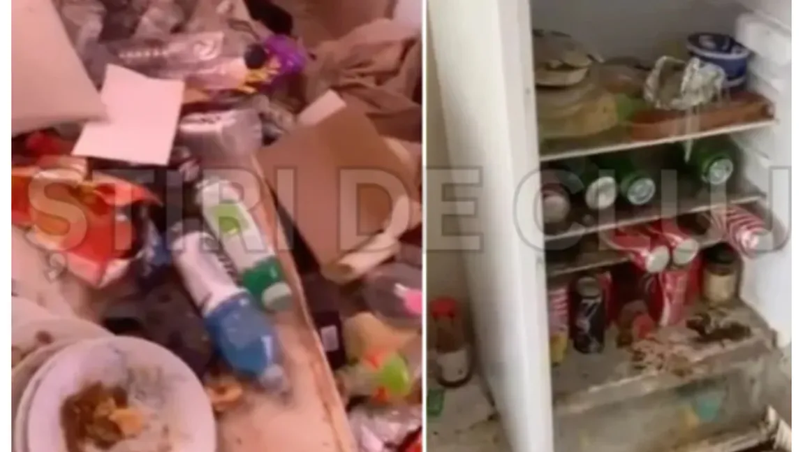 Dezastrul lăsat în urmă de un cuplu de chiriași. Proprietara a fost îngrozită: ”Am crezut că s-a întâmplat o crimă”