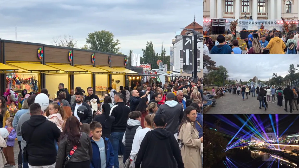 FOTO Ilie Bolojan, surprins alături de Oana Gheorghiu şi Mihai Jurca în ultima seară a festivalului de la Oradea. Peste 2 milioane de lei alocate de Primărie pentru cea mai scumpă ediţie a evenimentului