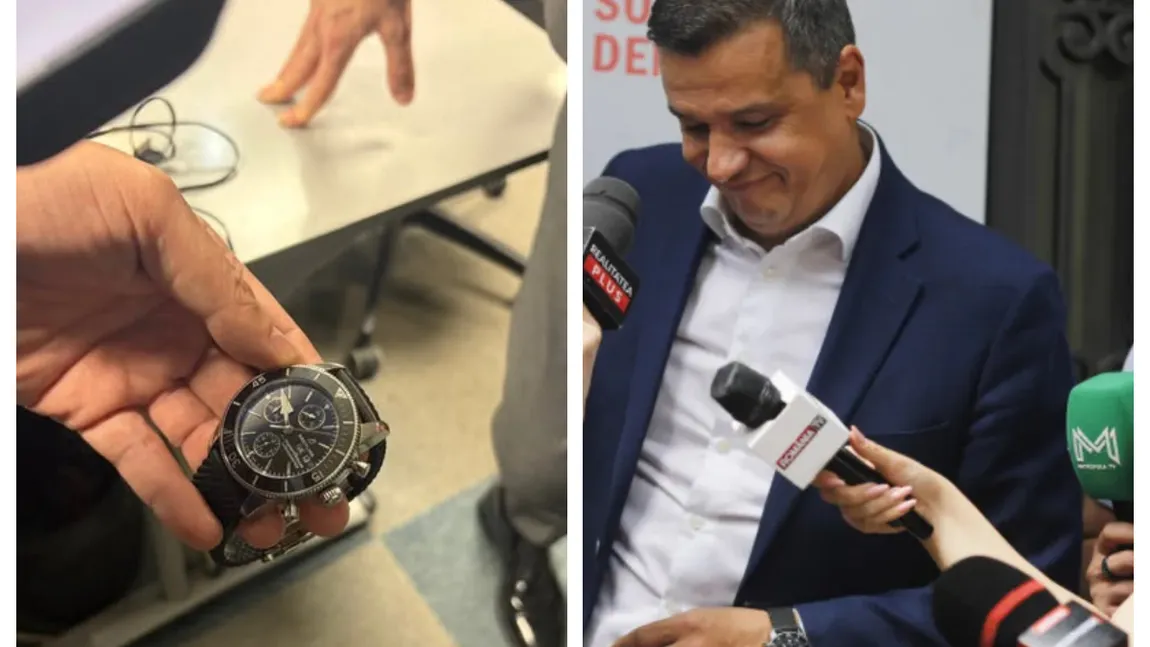 Sorin Grindeanu şi-a prezentat celebrul ceas în direct la Punctul Culminant. Vrea să facă schimb cu 