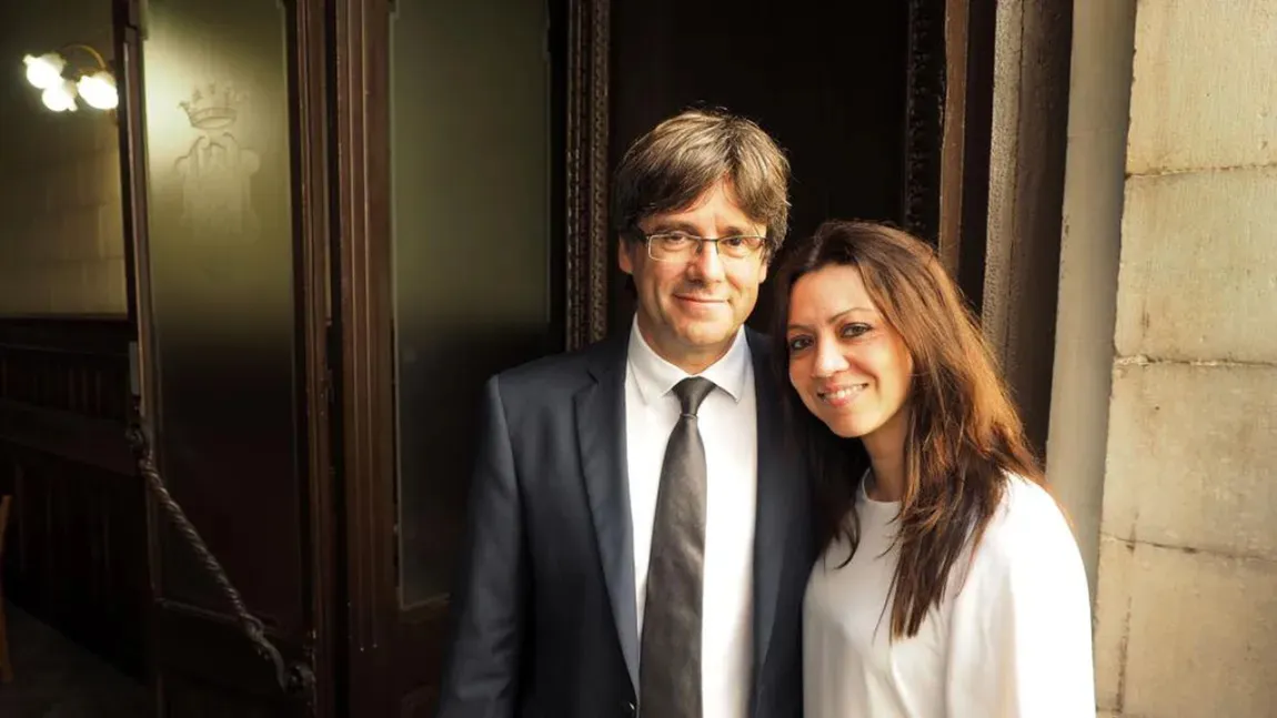Marcela Topor, soția celui care a vrut să separe Catalonia de Spania, așteaptă revenirea acestuia acasă, după nouă ani de exil