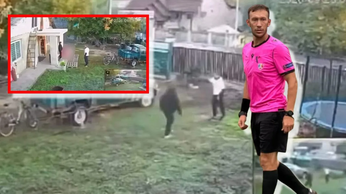 Ultimele imagini cu arbitrul Gheorghe Moldovan în viaţă. Gestul incredibil faţă de soţie a fost filmat
