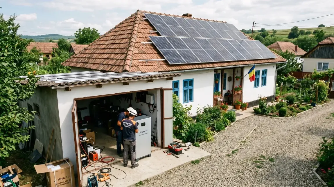 Statul nu mai finanţează Casa Verde. Românii își instalează panouri fotovoltaice din banii lor: „Birocrația ne limitează”