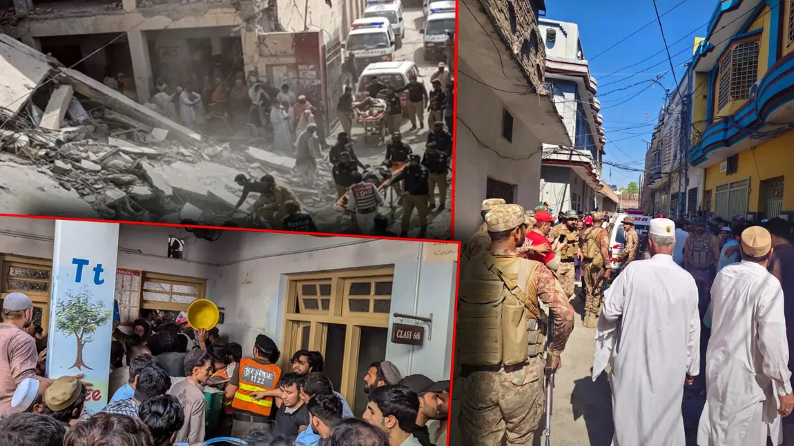 Tragedie în Pakistan! Cel puțin 29 de copii au murit în timpul orelor, după ce acoperișul școlii s-a prăbușit. Imagini de nedescris
