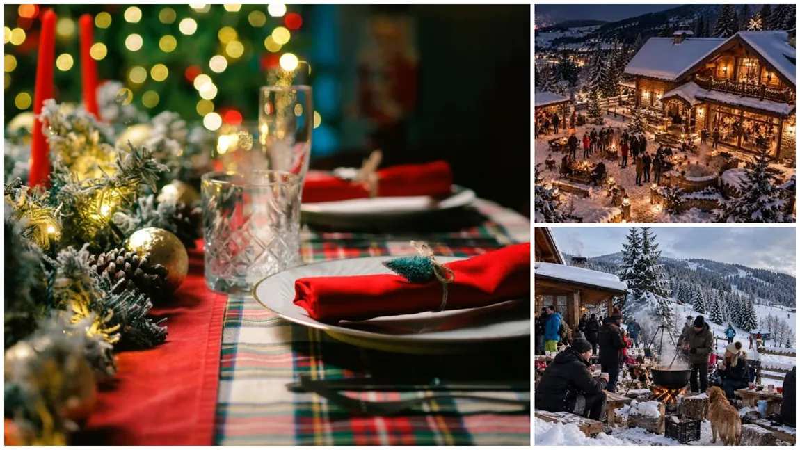 Crăciun la munte, de la 1050 lei de persoană la un sejur premium de 6.000 lei. Cât costă vacanța în Brașov, Sinaia sau Azuga în 2026