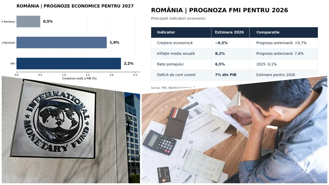 Avertismentul FMI: familiile vor fi afectate, iar locurile de muncă devin vulnerabile. Cele mai afectate domenii în fața recesiunii