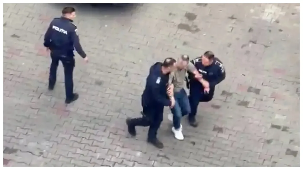 Scene incredibile la Suceava! Un polițist a fost încătușat de colegii săi după o ceartă cu iubita