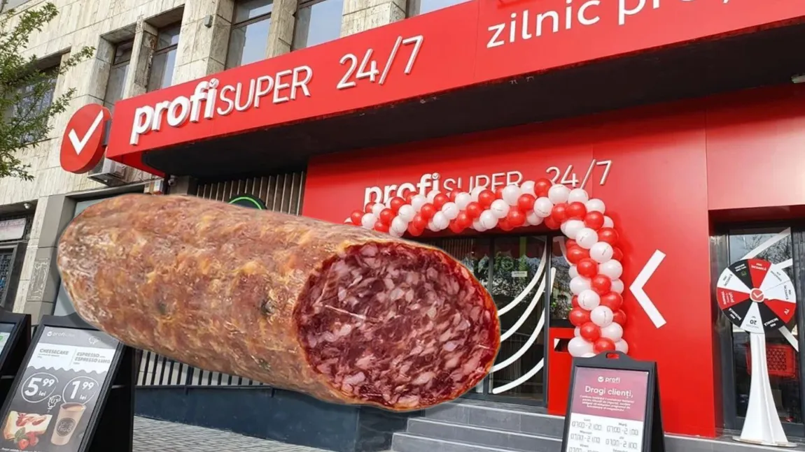 Profi, amendat din cauza unui salam. Protecția Consumatorilor a descoperit o diferență uriașă între prețul de la raft și cel de la casa de marcat