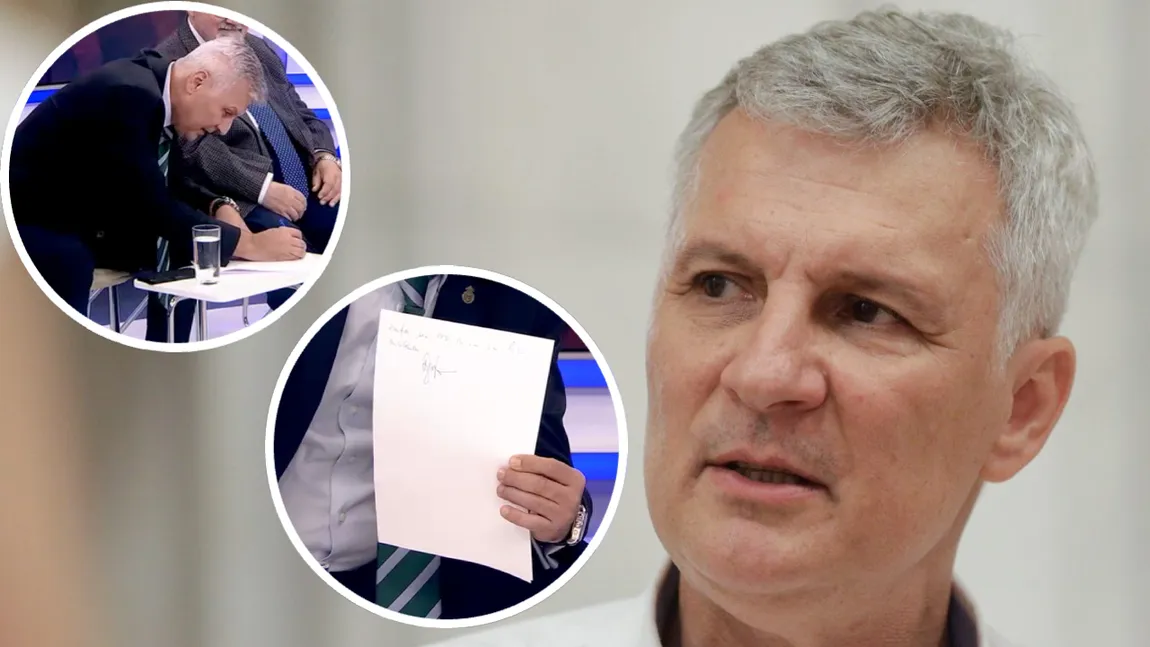 EXCLUSIV Daniel Zamfir (PSD) a semnat, în direct la România TV, că nu va vota Guvernul Luca Niculescu. Acum este propus pentru a prelua Ministerul Economiei
