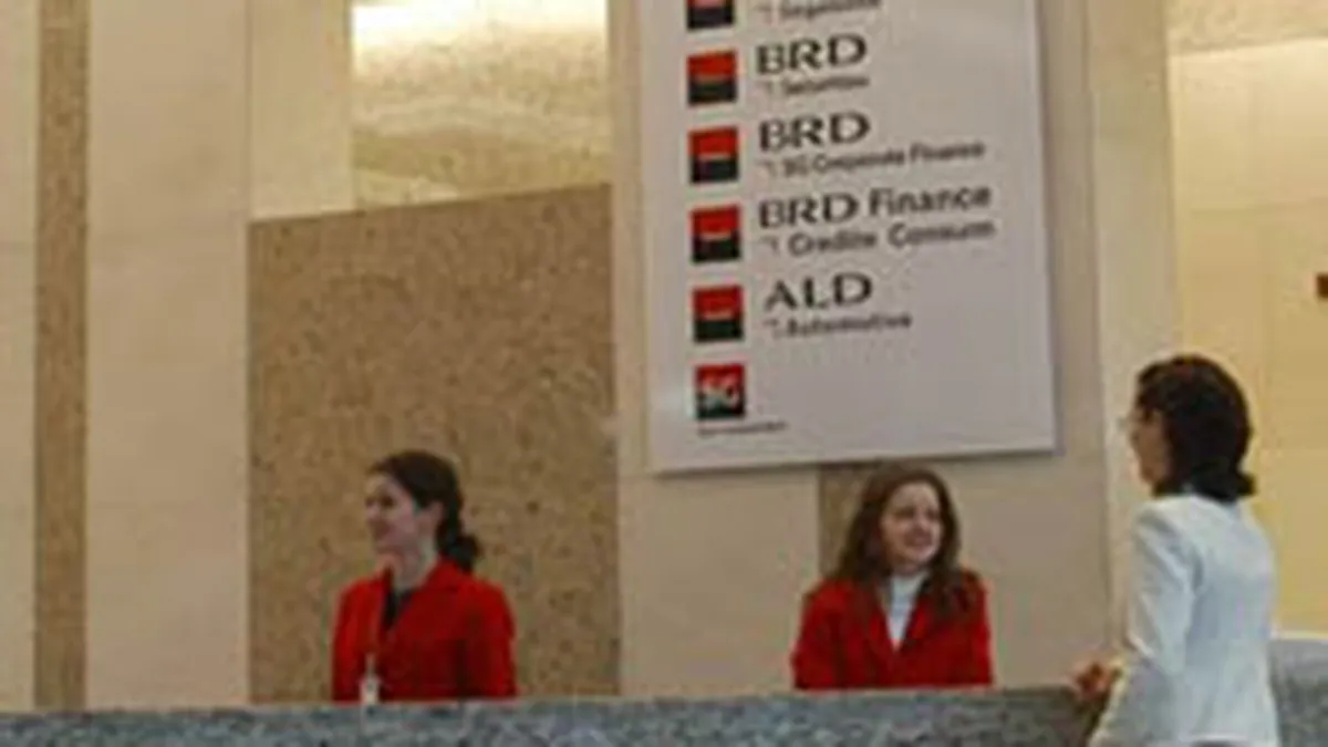 BRD SocGen vrea sa detina 42% din piata de factoring din Romania
