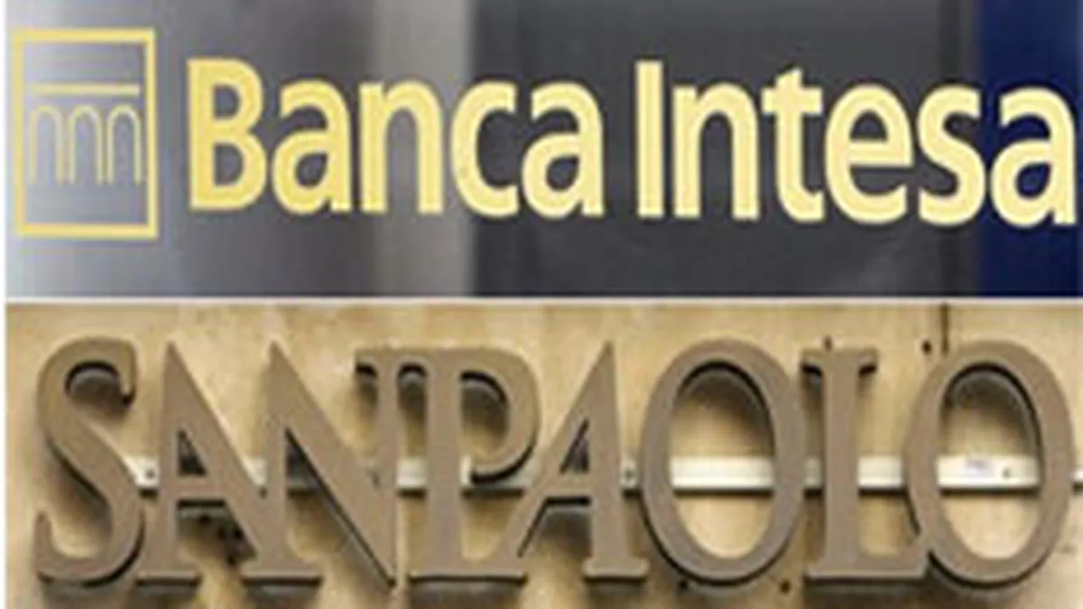 Actionarii au aprobat fuziunea dintre Intesa si Sanpaolo