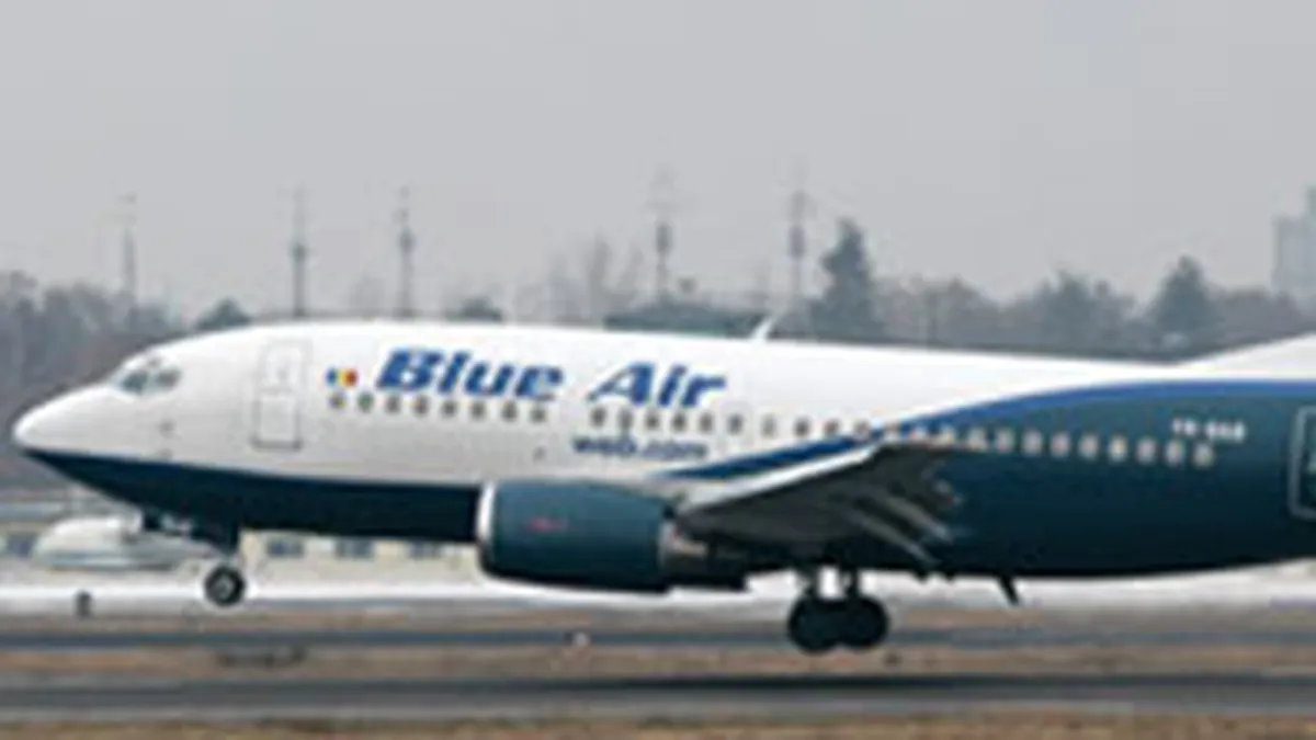 Blue Air mizeaza pe afaceri de 60 de milioane de euro in 2007
