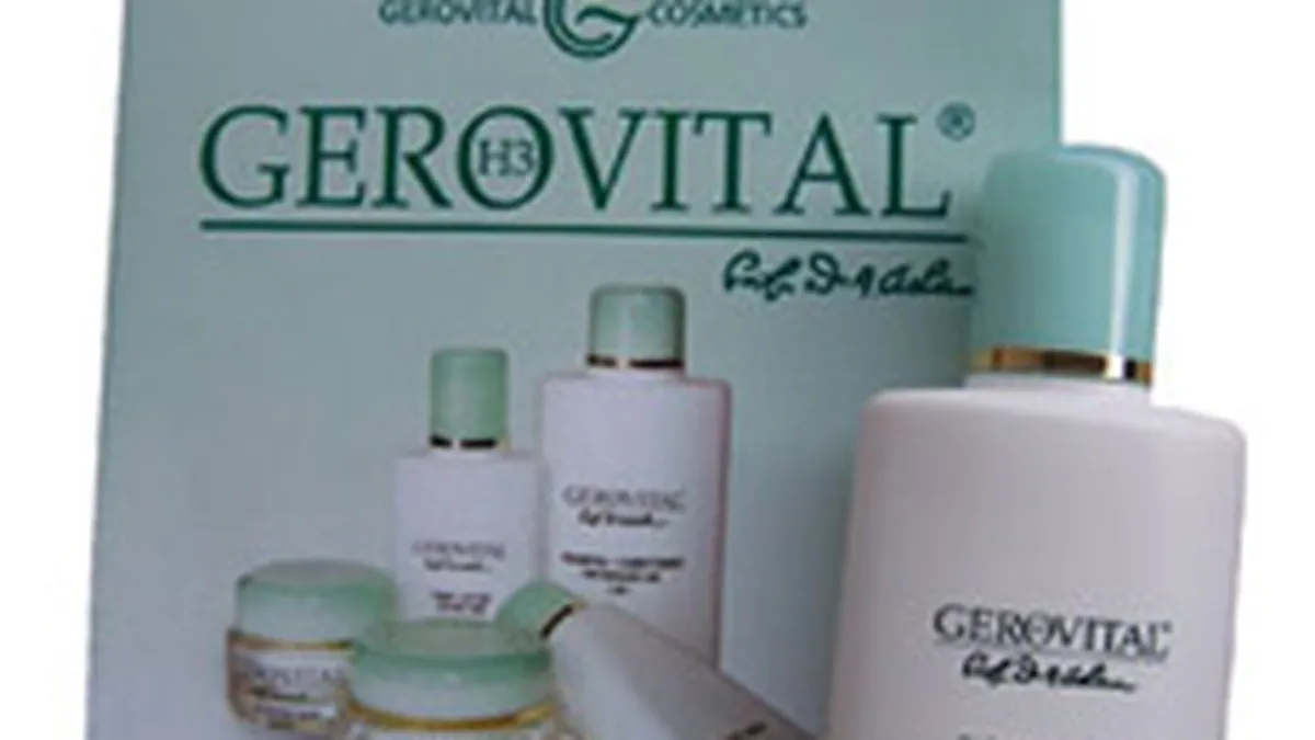 Vanzarile Gerovital H3 s-au dublat in urma unei campanii publicitare de 350.000 euro