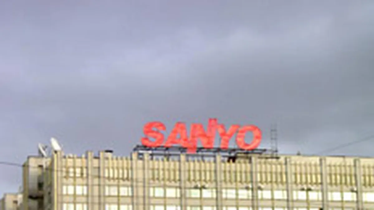 Un control financiar la Sanyo a scazut actiunile cu 21%