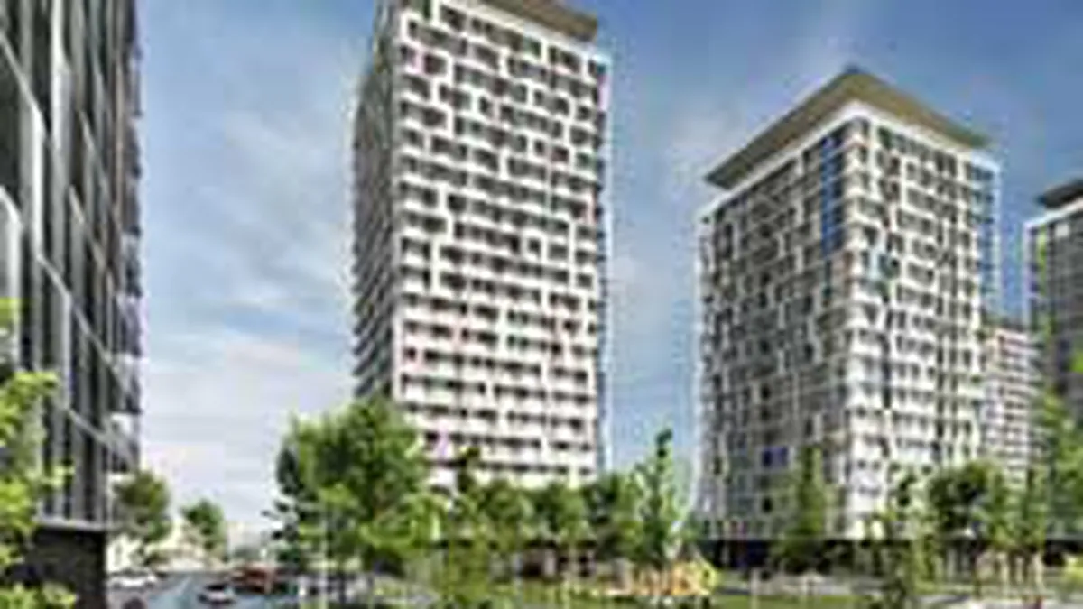 Showroom de apartamente de 1 milion de euro pentru Asmita Gardens