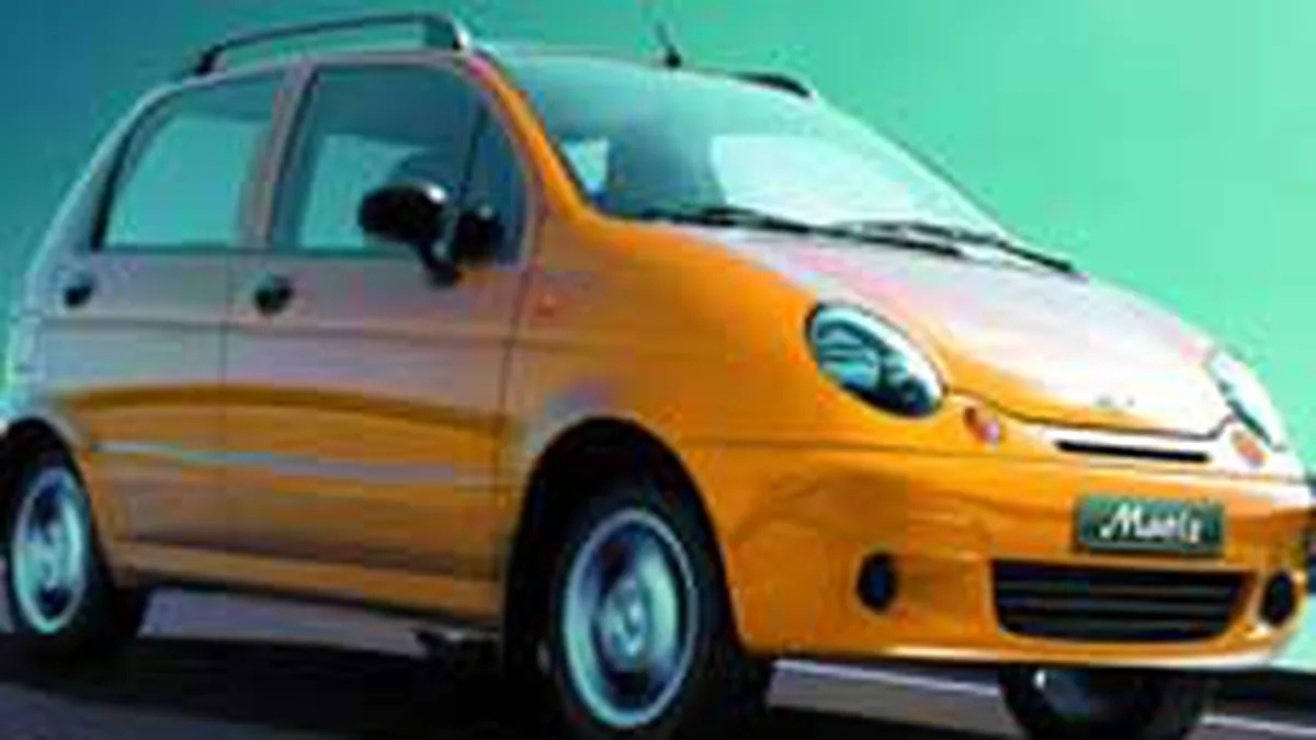 Vanzarile Daewoo la patru luni au scazut cu 17%