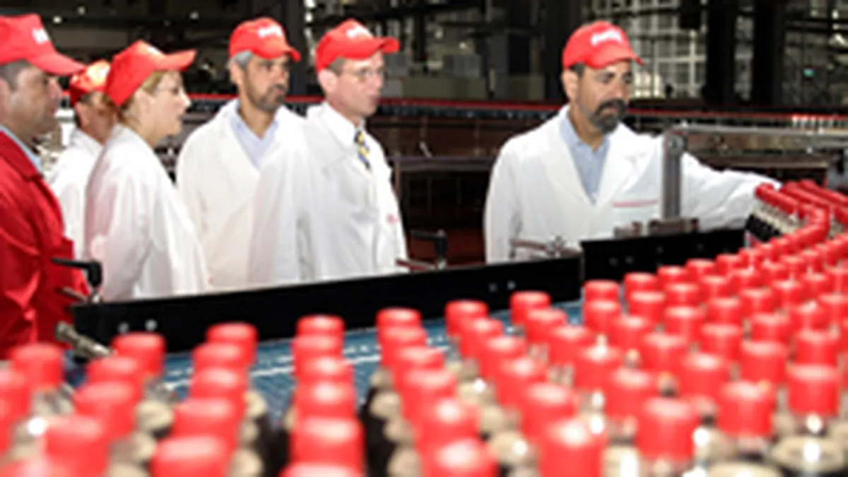 Coca-Cola Romania a avut un profit de 6,3 milioane euro in 2006