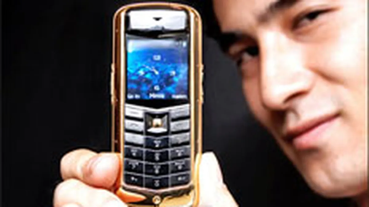 Telefoanele de lux Vertu, o piata de 2,4 mil. euro in Romania