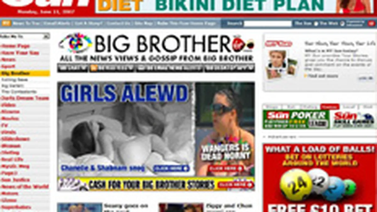 Tirajul tabloidelor britanice a scazut cu 4 procente