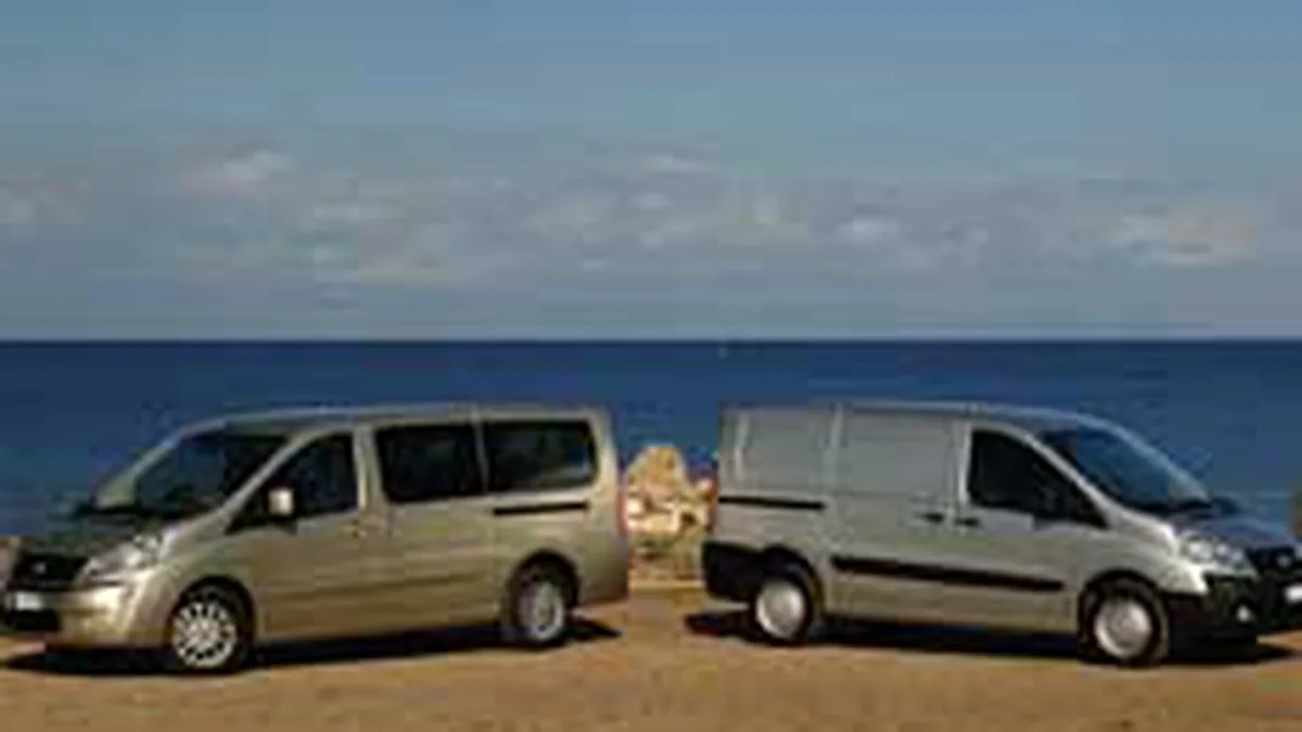 AutoItalia tinteste vanzari de 150 de unitati Fiat Scudo in 2007