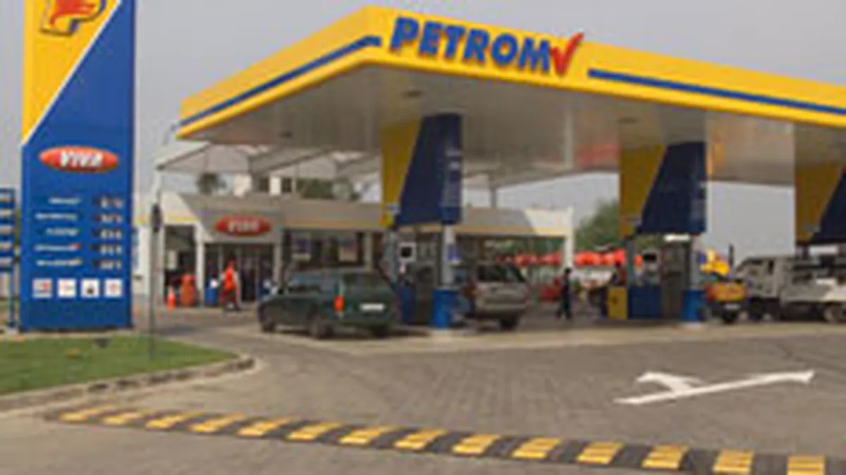 Profitul Petrom a scazut cu 38% in S1, urmare a aprecierii leului si ieftinirii titeiului