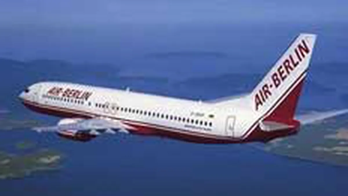 Air Berlin a inregistrat o scadere de 60% a profitului in T2