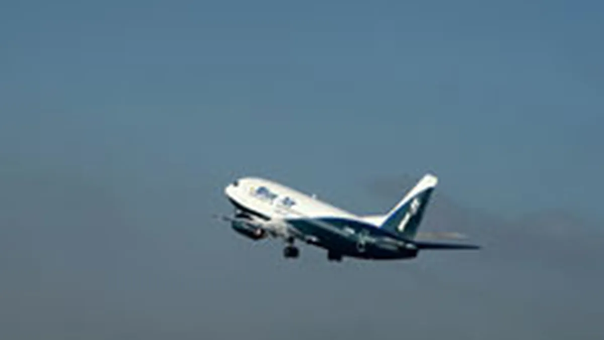 Blue Air: 30.000 de pasageri pe rutele din Bacau in sezonul de iarna