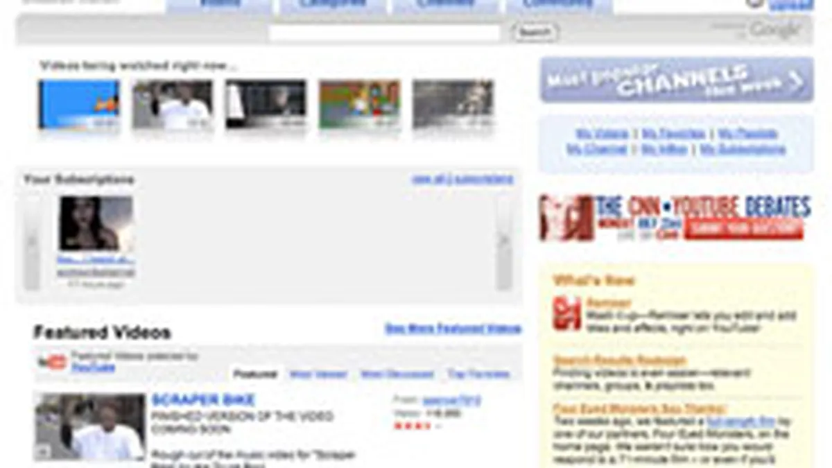 YouTube va plati mai multe milioane de lire pentru videoclipuri muzicale