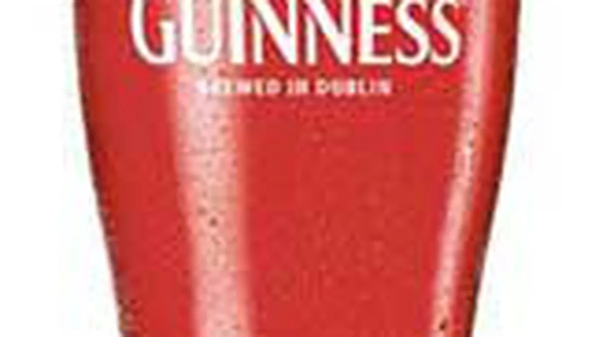 Buget de marketing de 3 mil. lire sterline pentru noua bere Guinness Red