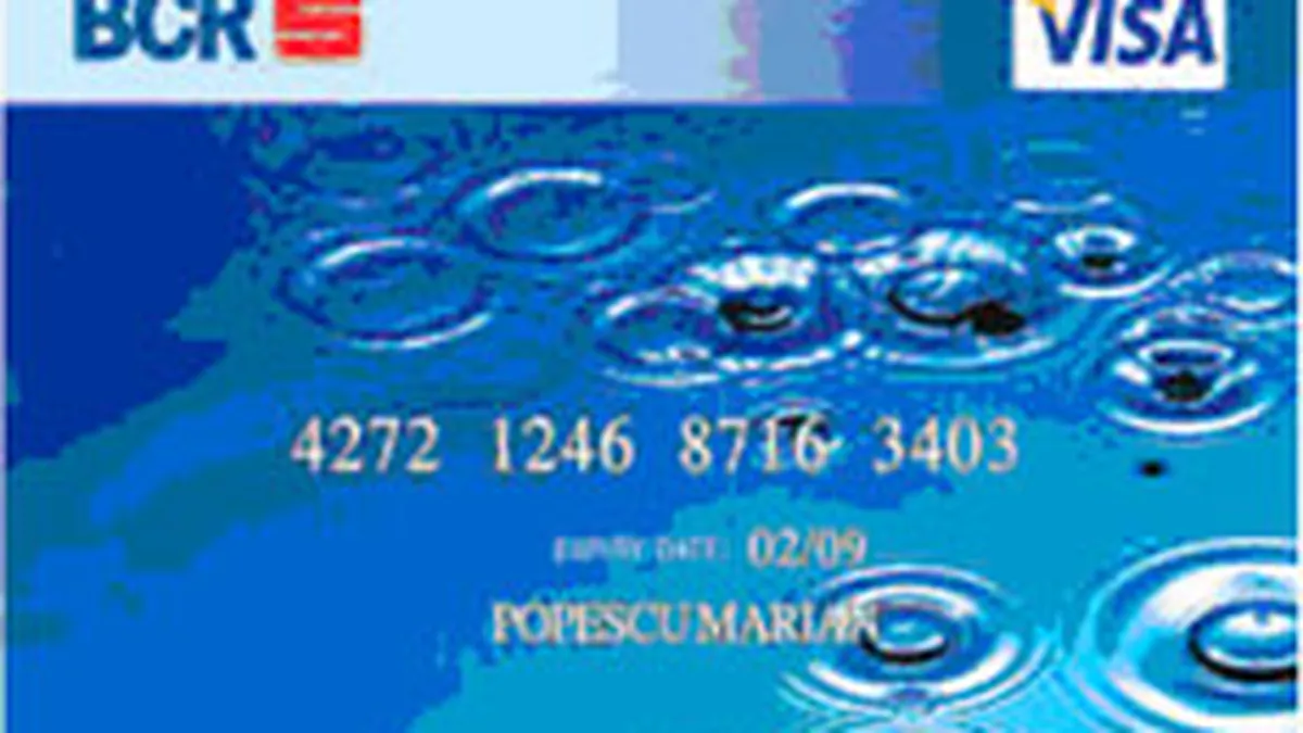 Noul logo al BCR apare si pe cardurile emise de banca
