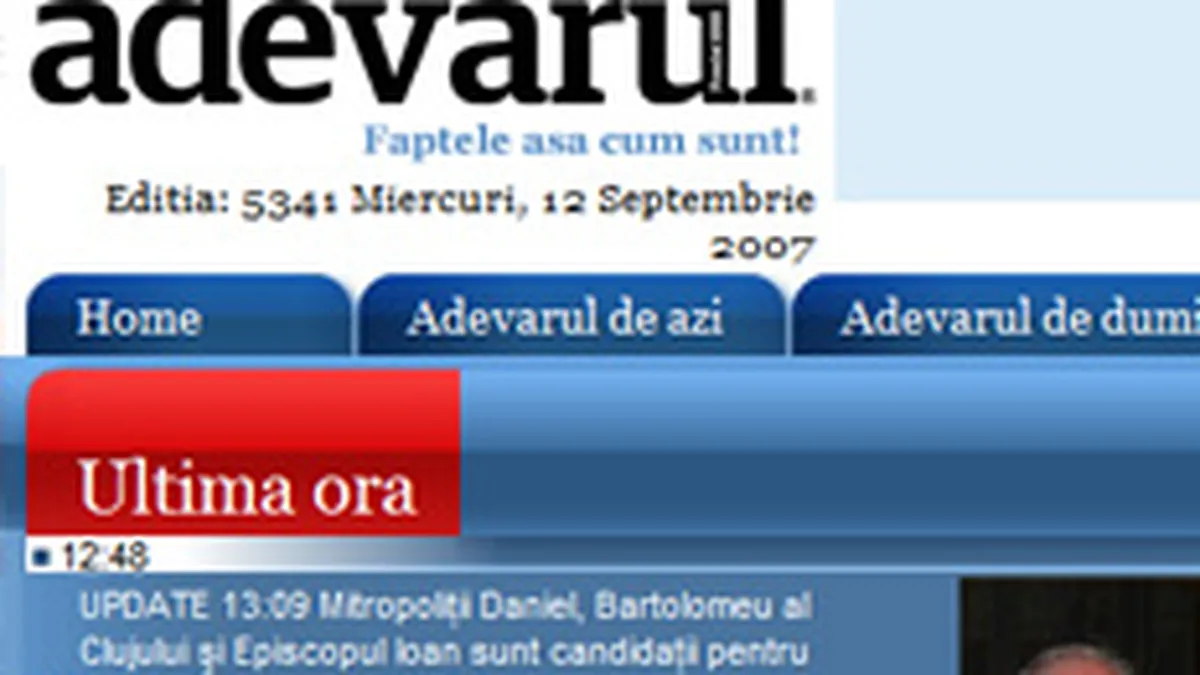 Adevarul Holding a cumparat cu 10 mil. $ cladirea unde functioneaza