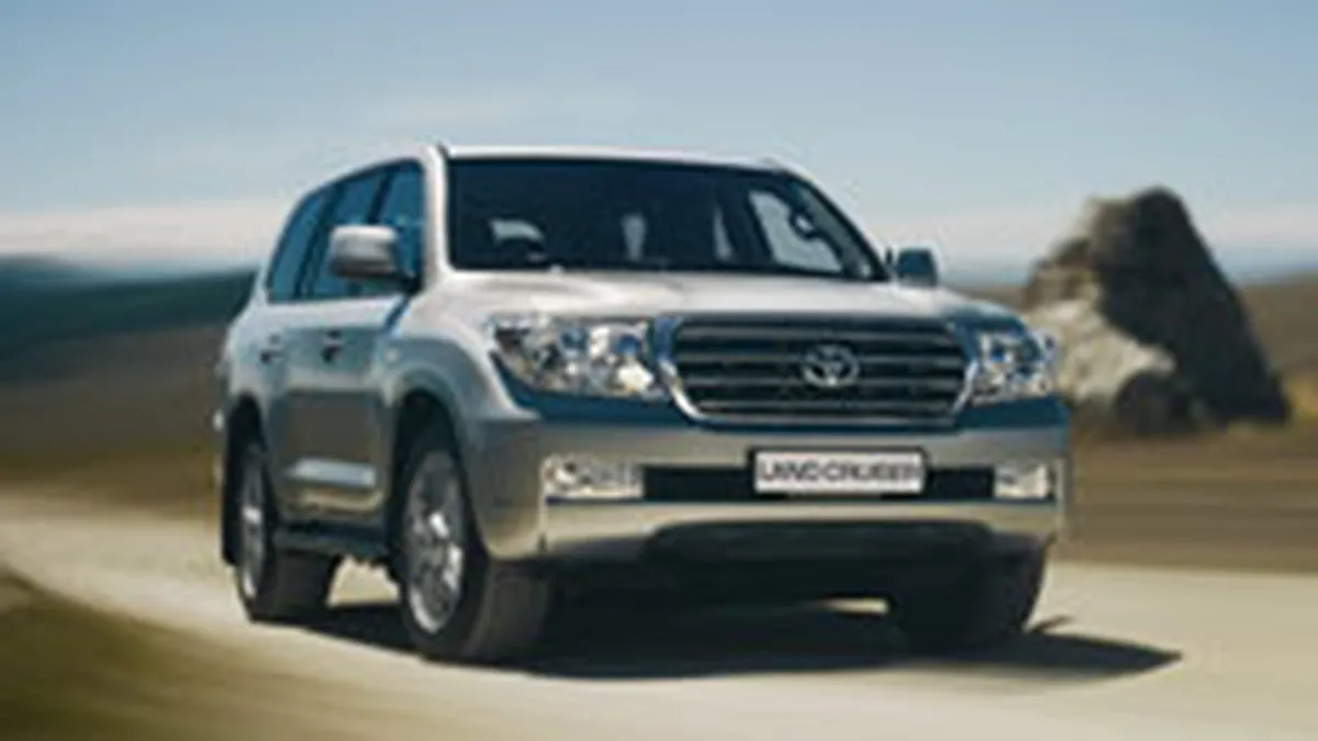 Toyota va lansa anul viitor pe piata romaneasca noul Land Cruiser V8