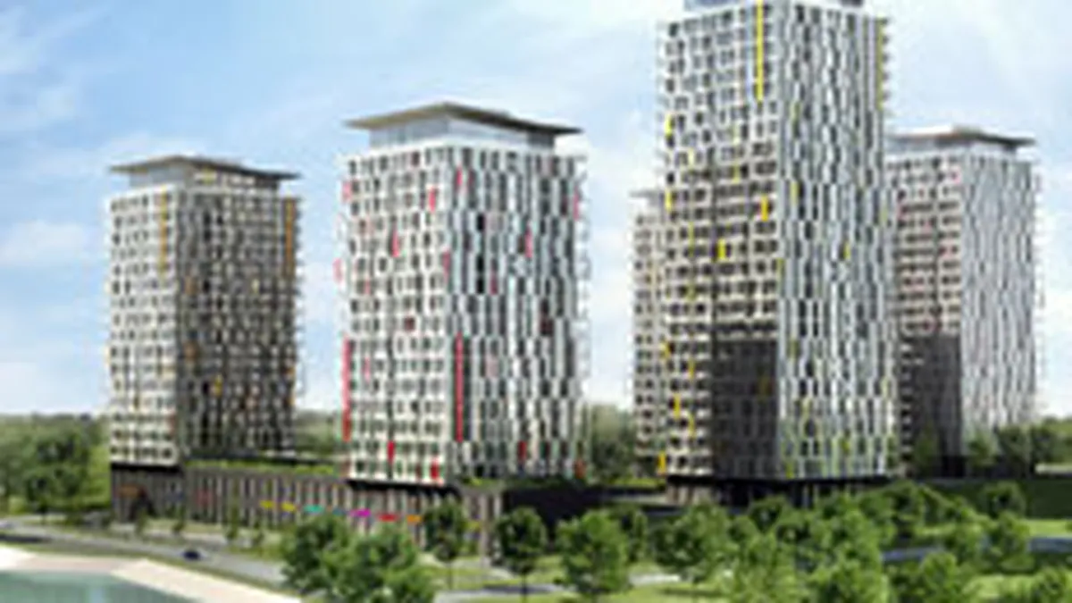 Ansamblul rezidential Asmita Gardens, contractat in proportie de 40%