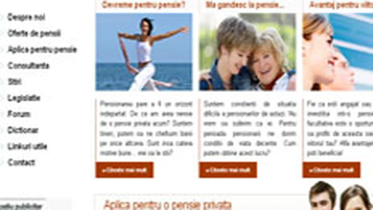 Cum sa vinzi pensii private pe Internet