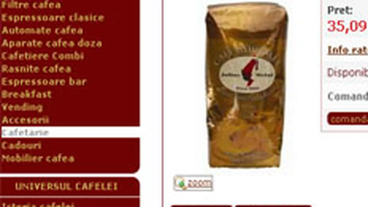 50.000 de euro din vanzare online de ceai si cafea