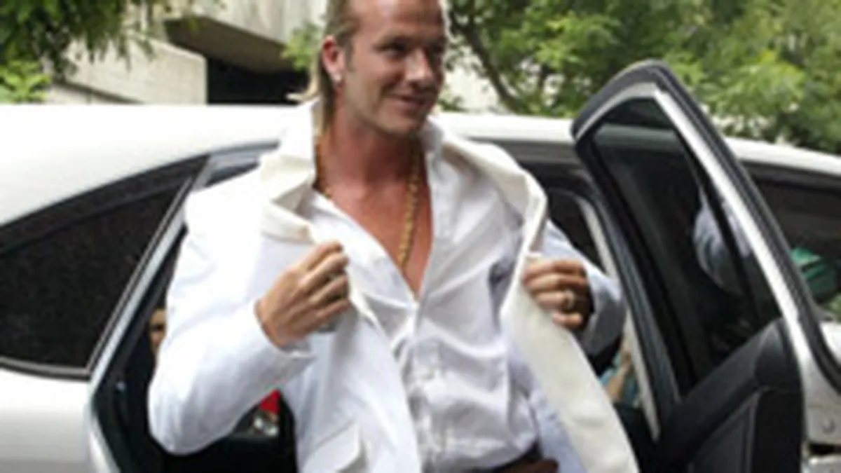 David Beckham va promova o noua linie de lenjerie marca Emporio