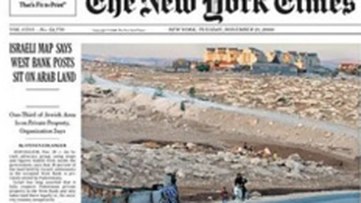 The New York Times va concedia cel putin 10 jurnalisti pana in 2008