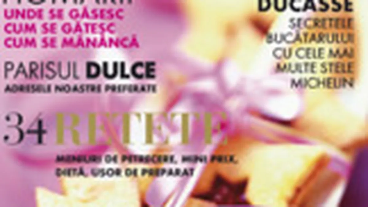 Edipresse AS Romania scoate pe piata revista Elle Bistro