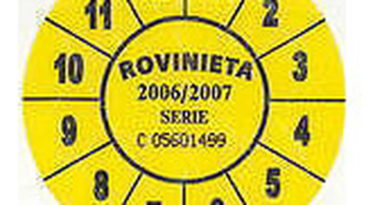 Guvernul a aprobat introducerea rovinietei de o zi, din 2008