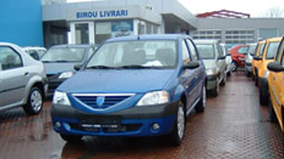 Vanzarile de automobile Dacia au crescut pe plan mondial cu 17,4% in 2007