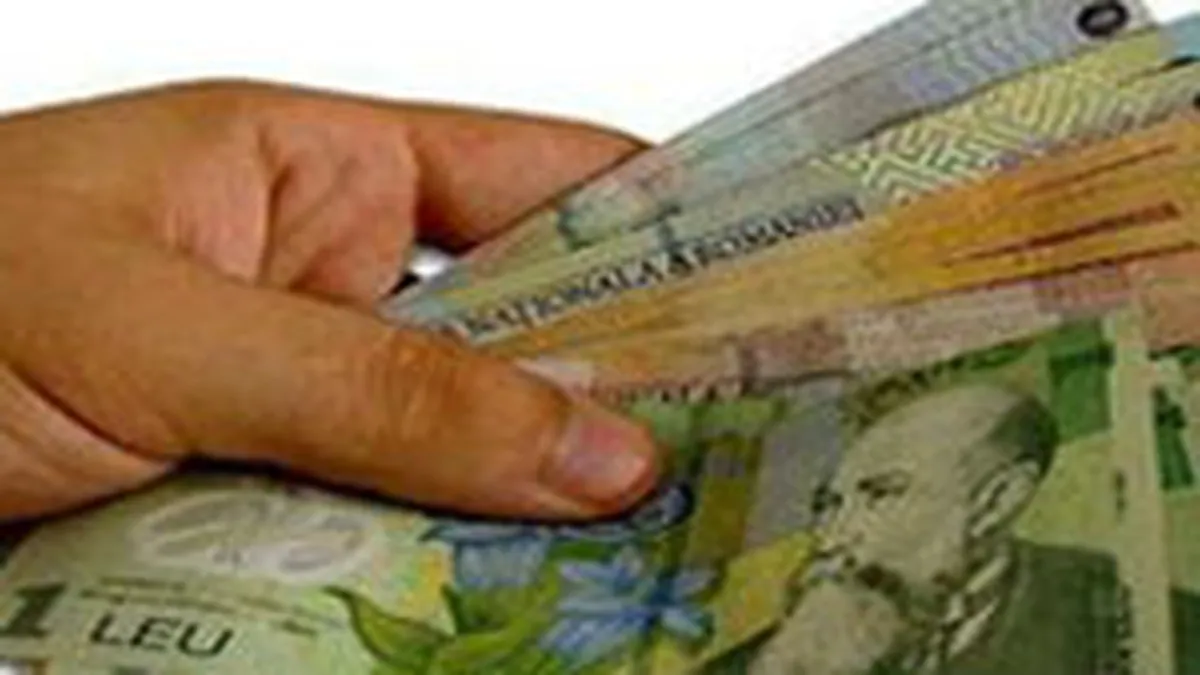 Leul sufera o depreciere usoara miercuri si revine la 3,7 lei/euro