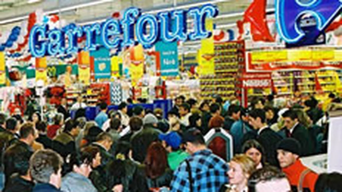 Afacerile Carrefour Romania au crescut in 2007 cu 42%, la 866 mil. euro