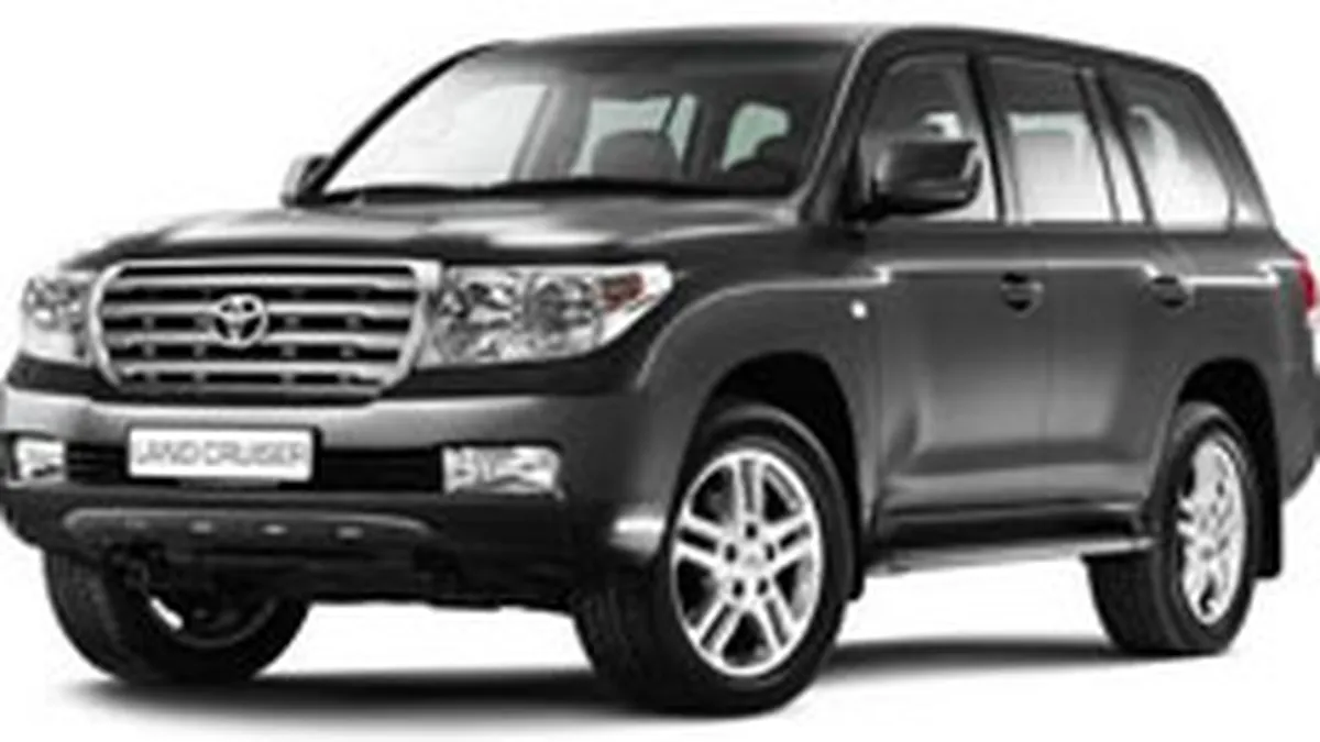 Toyota vrea sa vanda 60 de automobile Land Cruiser V8 in Romania