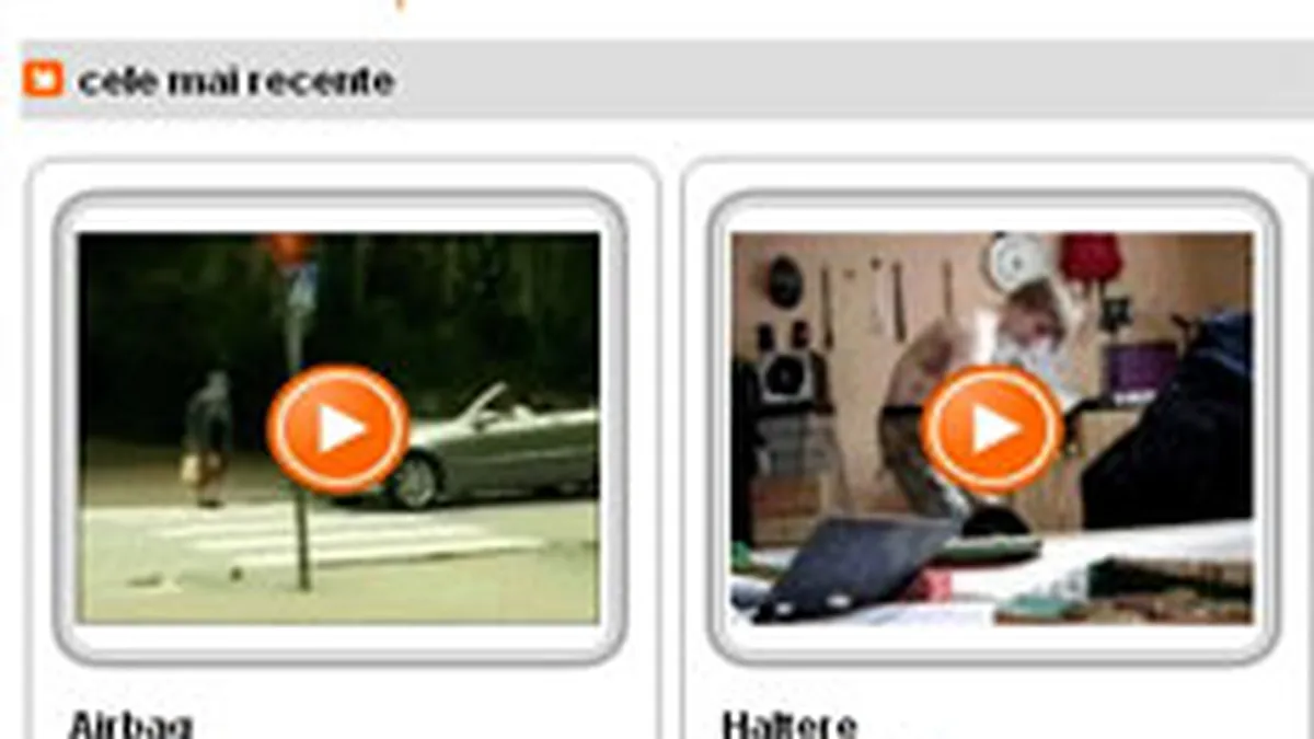 Orange Romania si-a propus zeci de mii de utilizatori pe un site de continut media