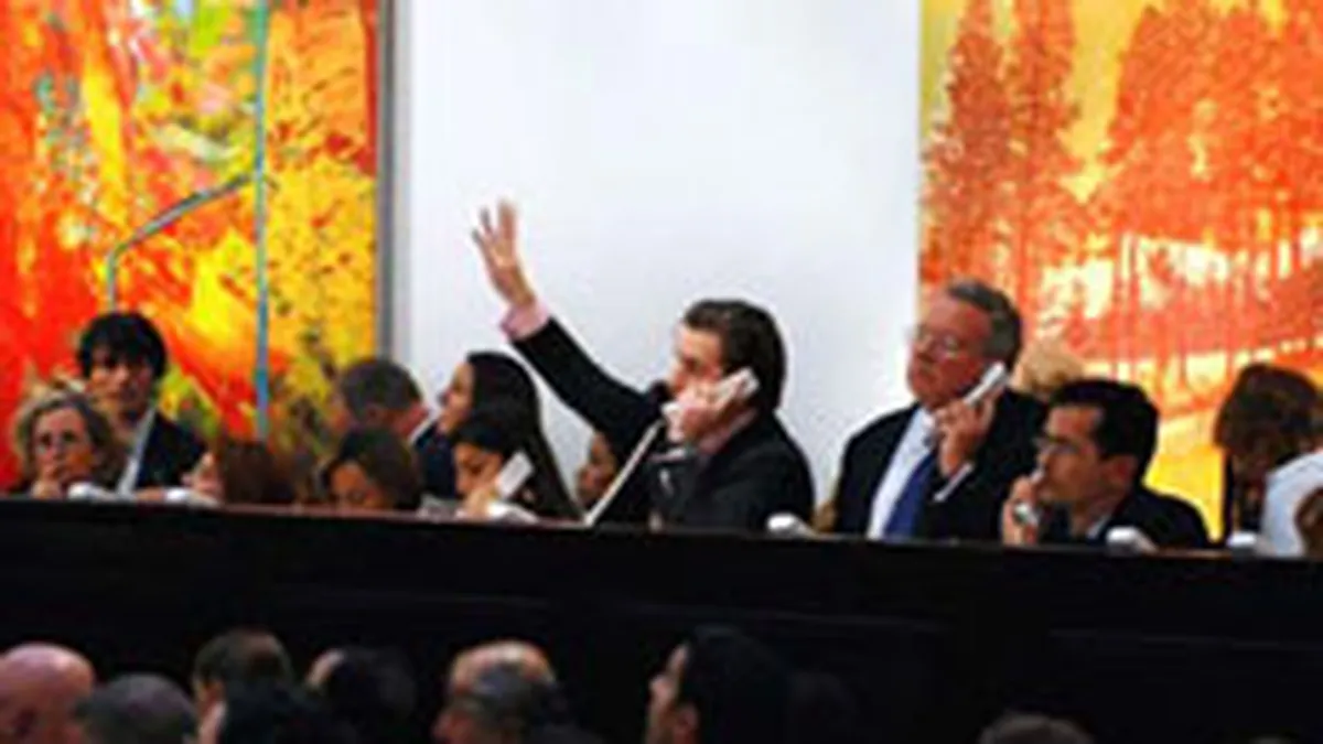 Incasari record pentru o licitatie de arta moderna la Londra: 156 mil. euro  la Sotheby\'s