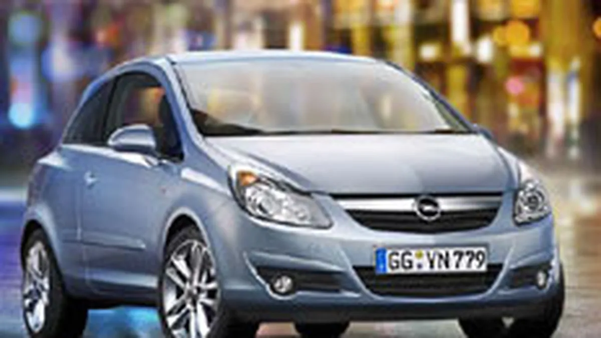 Opel vrea sa construiasca un autoturism low-cost, de 8.000 de euro
