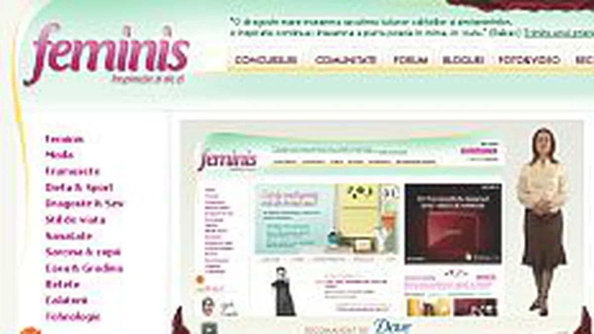 Bazar Publishing lanseaza cu 80.000 euro portalul pentru femei Feminis.ro