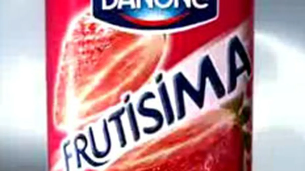 Danone Romania va inlocui brandul Frutisima, contestat de un concurent