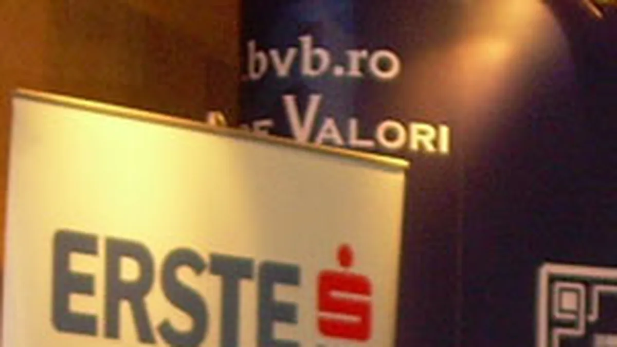 Titlurile Erste domina debutul sedintei bursiere de vineri