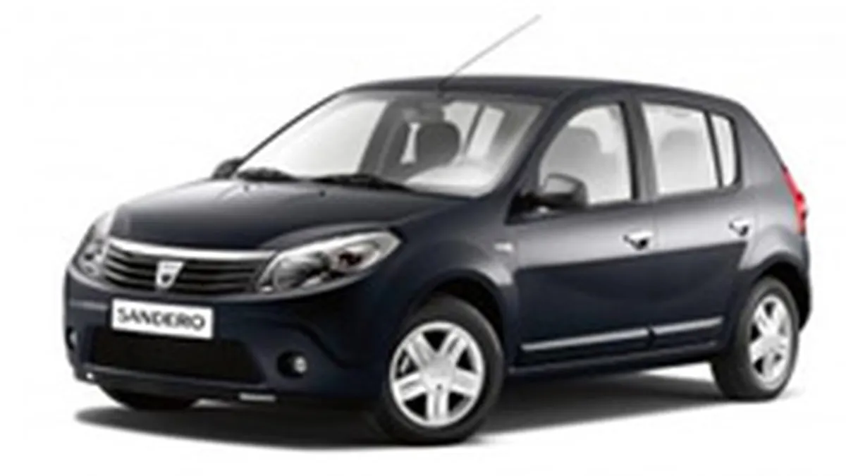 Dacia a prezentat la Geneva noul model Sandero, care intra pe piata in iunie